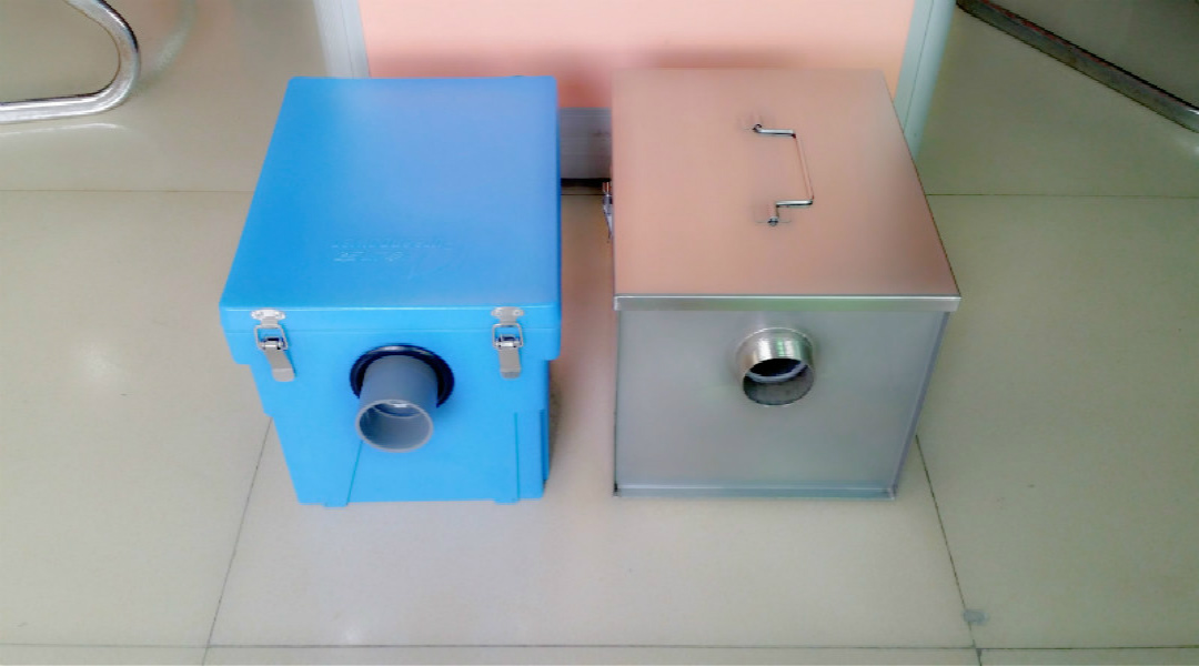 Stainless steel material Family kitchen oily Grease water separation