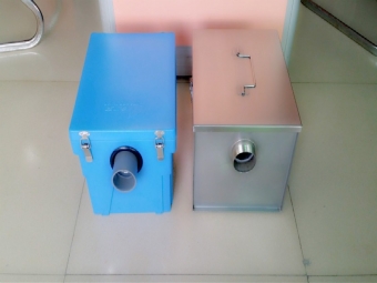 Stainless steel material Family kitchen oily Grease water separation