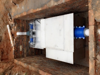 Grease Interceptor works with Sewage Lifting Complex