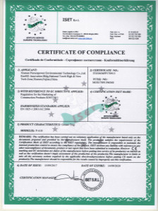 CE Certificate